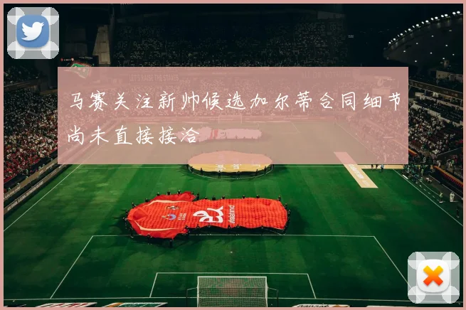 马赛关注新帅候选加尔蒂合同细节尚未直接接洽